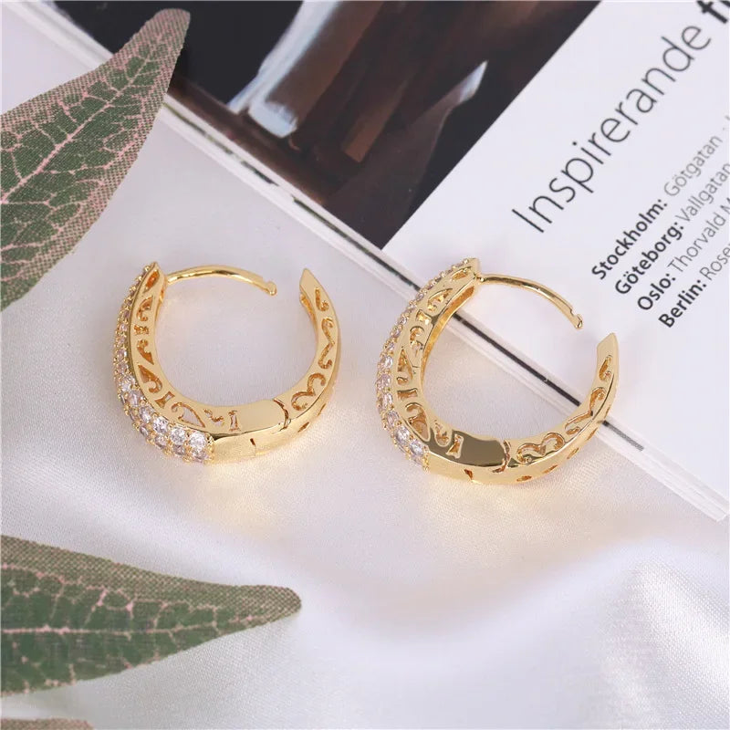 RAKOL Gold Earrings